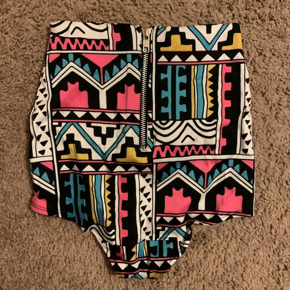 Motel Rocks Hot Pants Mini Shorts - Picture 2 of 3